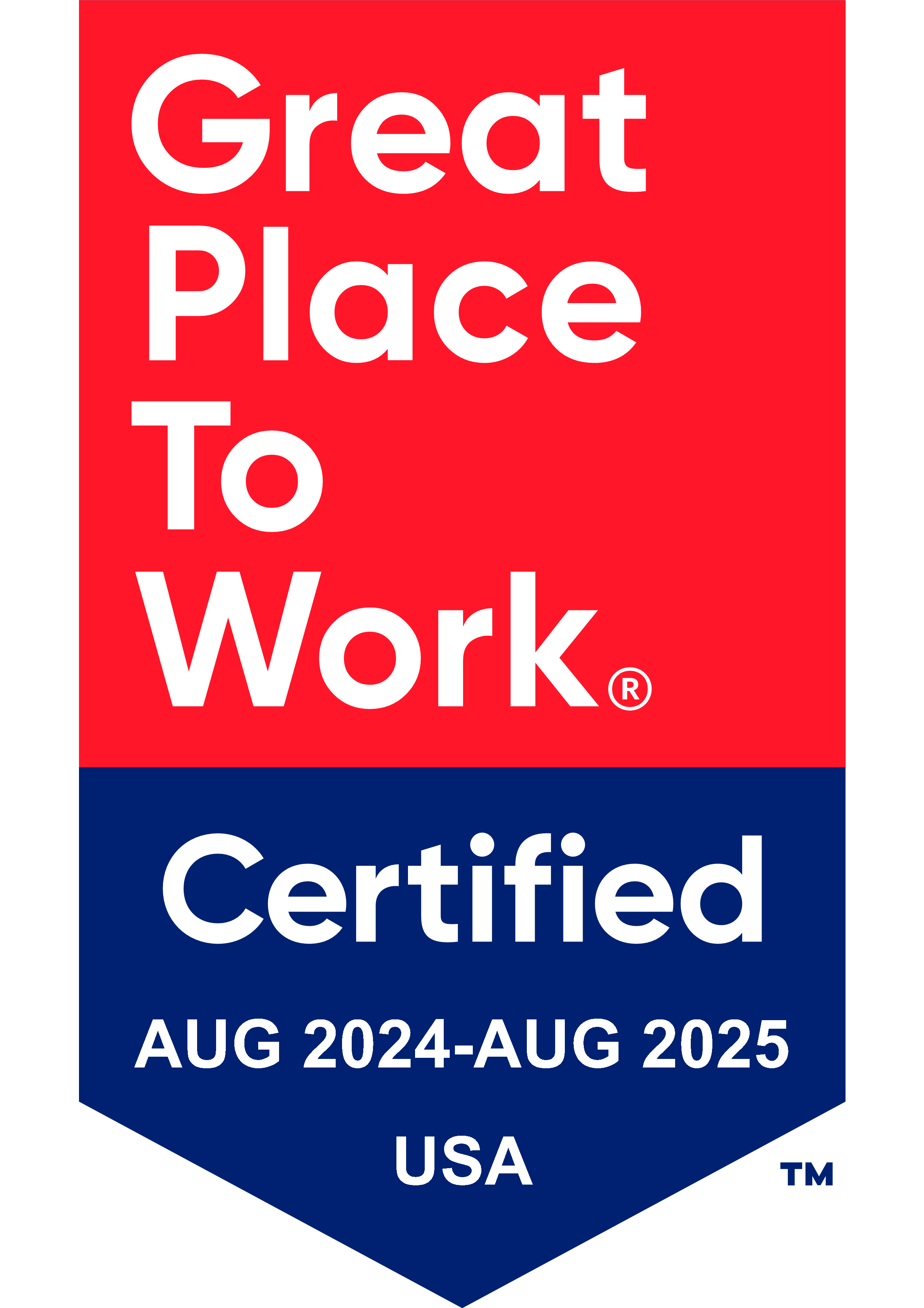 great place to work certification