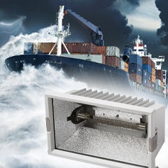 Halogen Lamp Withstands Extreme Weather Conditions On Deck
