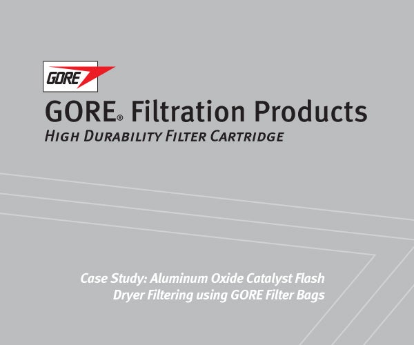 Case Study: Aluminum Oxide Catalyst Flash Dryer Filtering using GORE Filter Bags