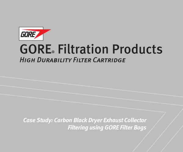 Case Study Carbon Black Dryer Exhaust Collector Filtering using GORE Filter Bags