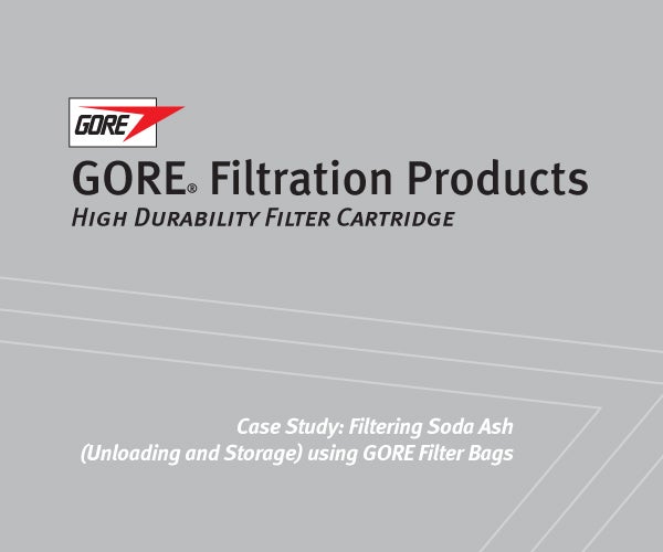 Case Study Filtering Soda Ash using GORE Filter Bags