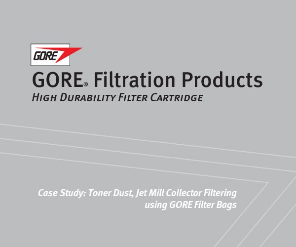 Case Study Toner Dust Jet Mill Collector Filtering using GORE Filter Bags