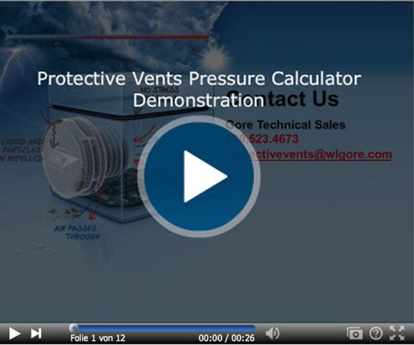 Pressure Calculator Demonstration