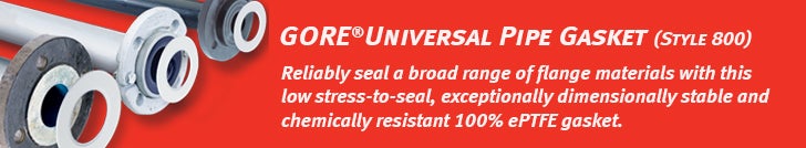 Banner for GORE Universal Pipe Gasket (Style 800)