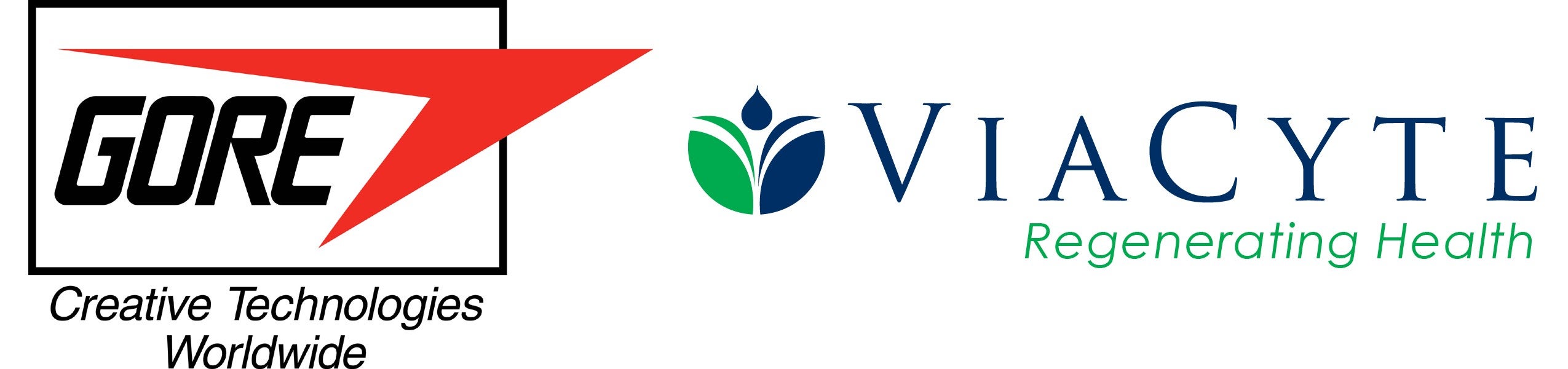 Logos of Gore and ViaCyte