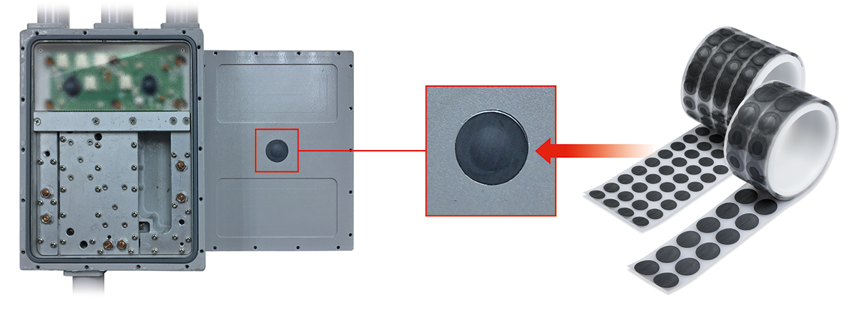 Multiple IPX6 tests using Series VE7 vents revealed no water intrusion in the combiners.