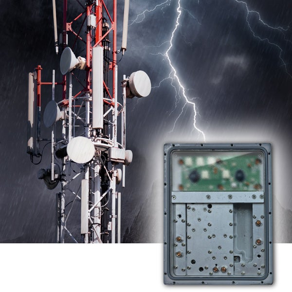 GORE® Protective Vents Ensure RF System Reliability with the Right IP Rating for Heavy Rain Conditions