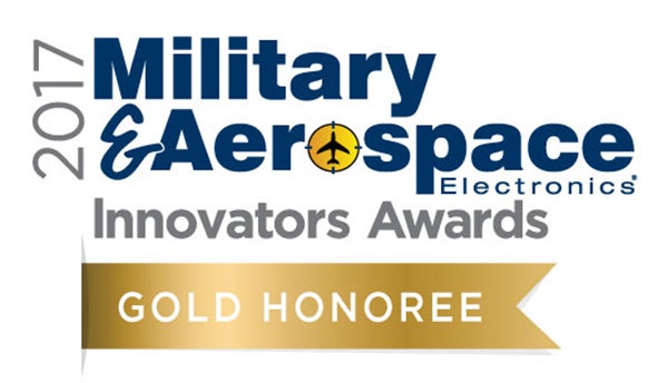 2017 Military & Aerospace Innovation Awards - Gold Honoree logo
