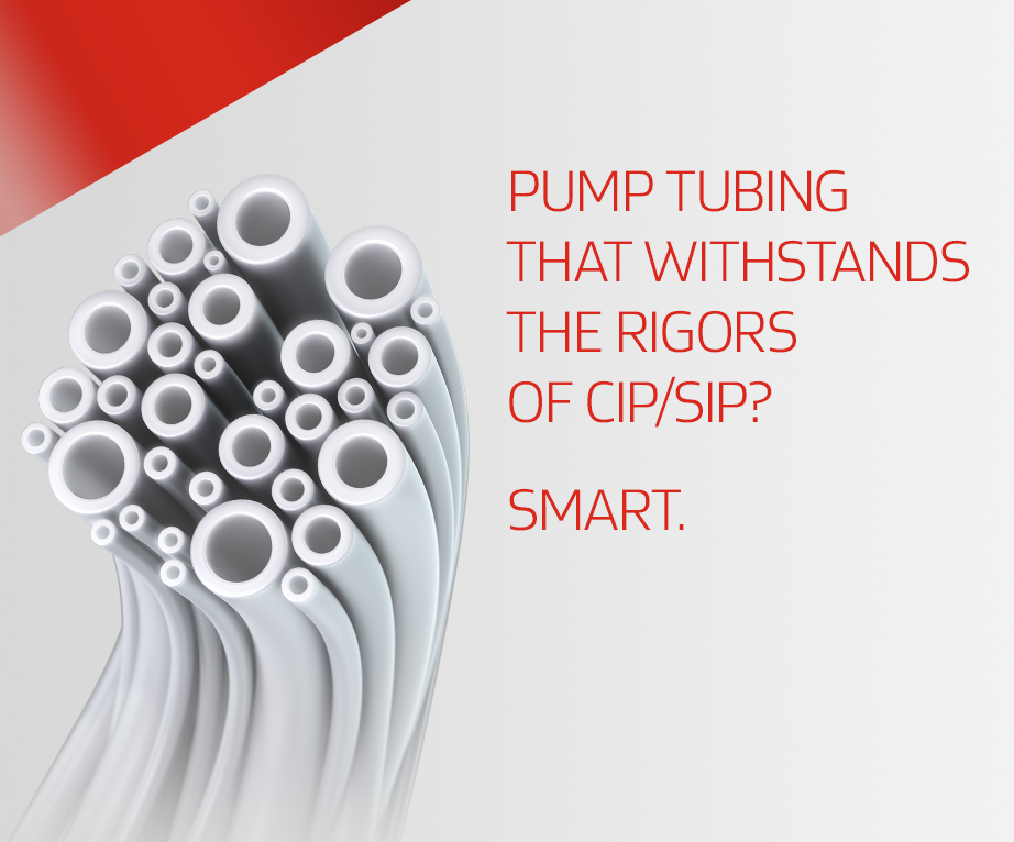 Pump Tubing that withstands the rigors of CIP/SIP? Smart.