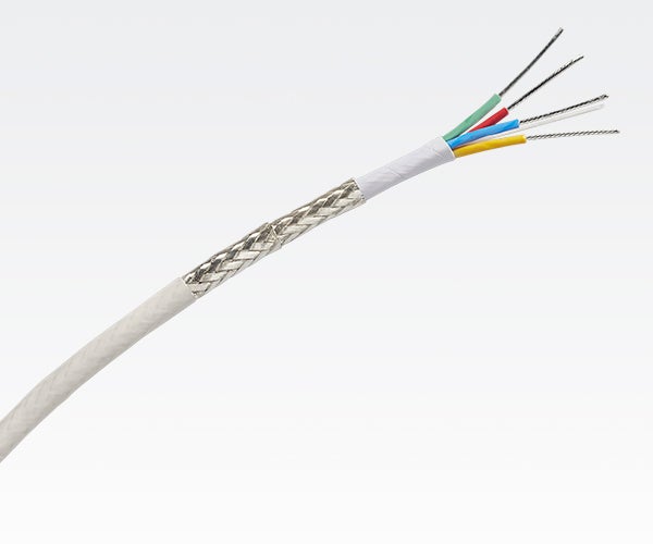 Gore’s specialty quad cables for aerospace equipment.