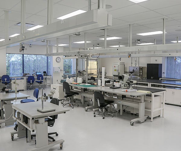 The lab in the innovation center