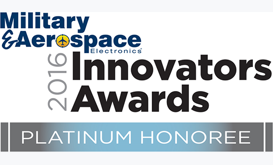 2016 Military & Aerospace Innovators Award - Platinum Honoree