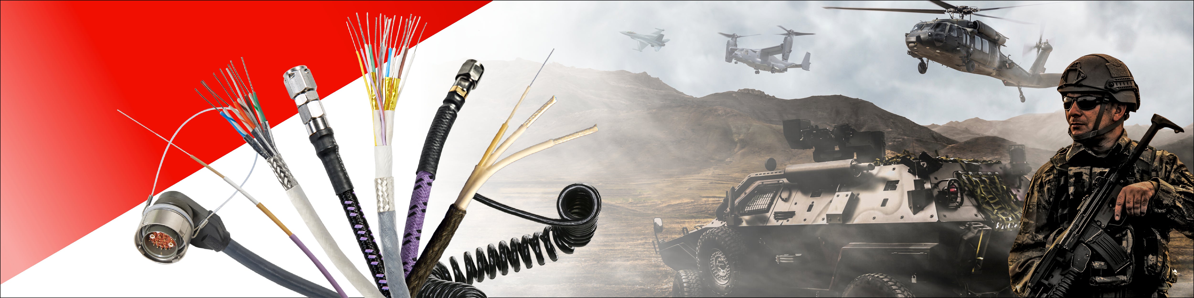 Cables and military defense image