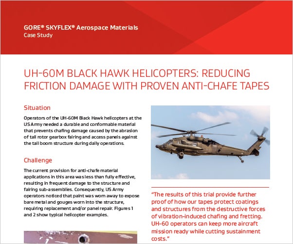 Case Study: Case Study: UH-60M BLACK HAWK HELICOPTERS