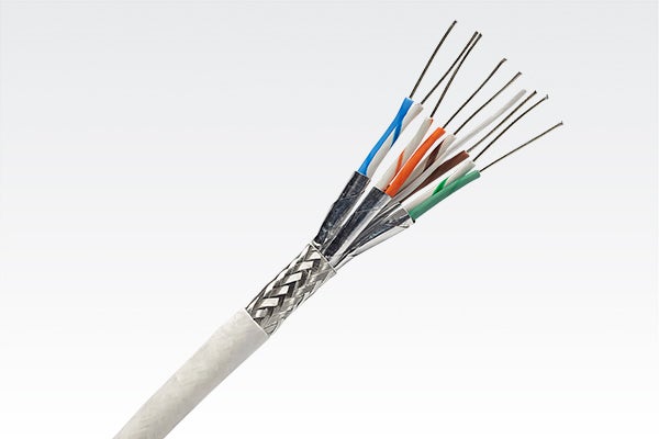 Gore’s Ethernet 4-pair Cat6a version for high-speed router and military gigabit Ethernet switch.