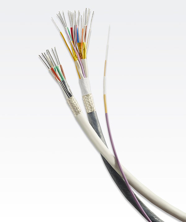 Gore's aerospace high data rate cables.