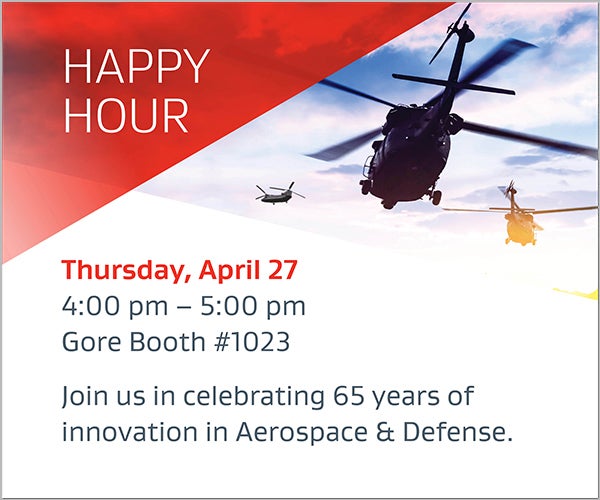 Happy Hour Thursday April 27, 4:00 pm - 5:00 pm Gore Booth #1023