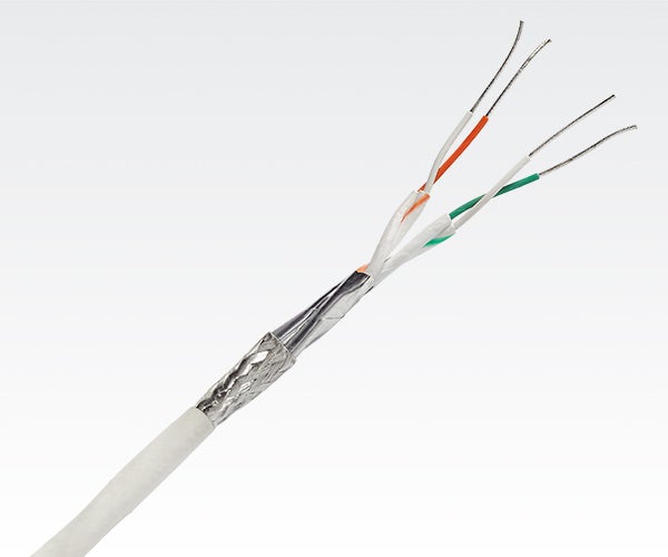 Gore’s 2-pair Cat5e cable color code for defense air & land systems.
