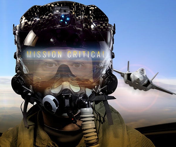 Mission-critical pilot in a military aircraft.