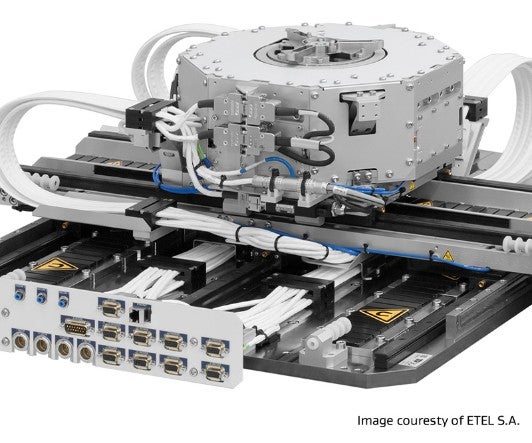 Gore’s trackless cables in a linear motion stage.
