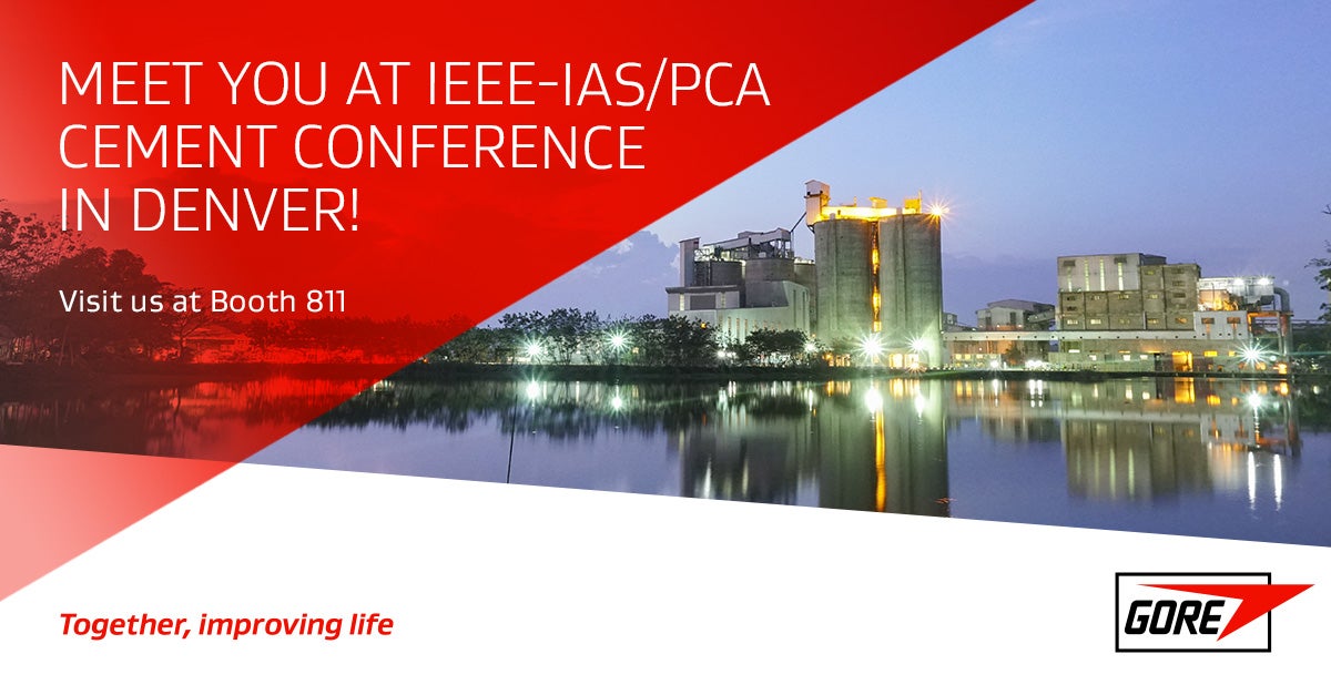 Meet you at IEEE-IAS/PCA cement conference in Denver. Visit us at Booth 811.