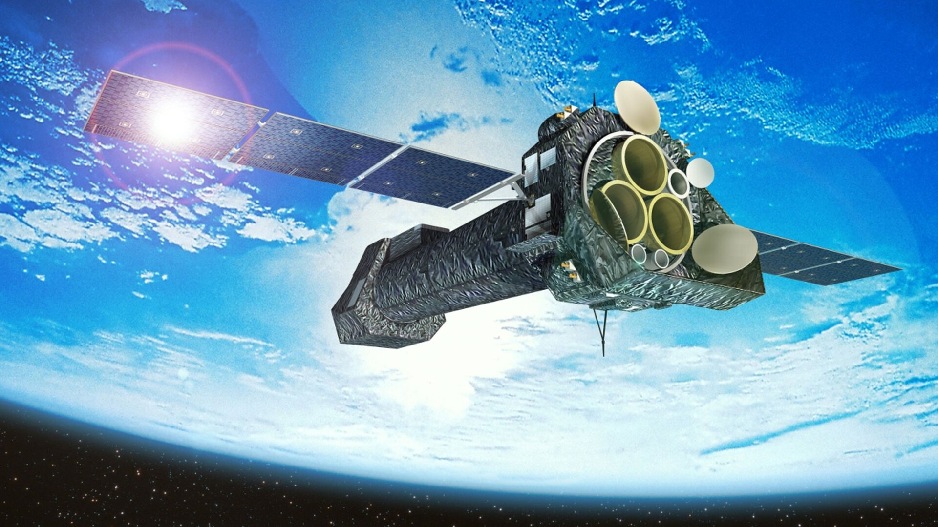 Braided wire protection in spacecraft