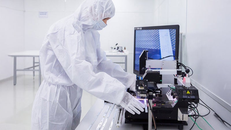 Semiconductor flat panel display equipment