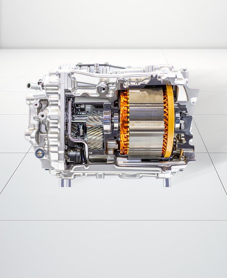 Powertrain cross-section