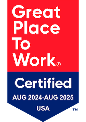 The Great Place to Work Certified Badge