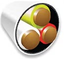 high flex cable core 201 cutaway