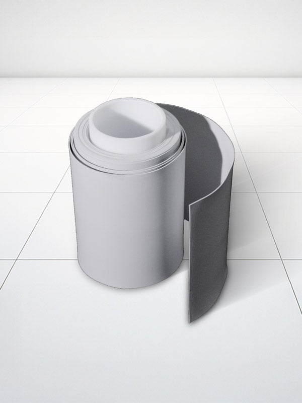 A roll of a special material used for batteries on a tiled floor