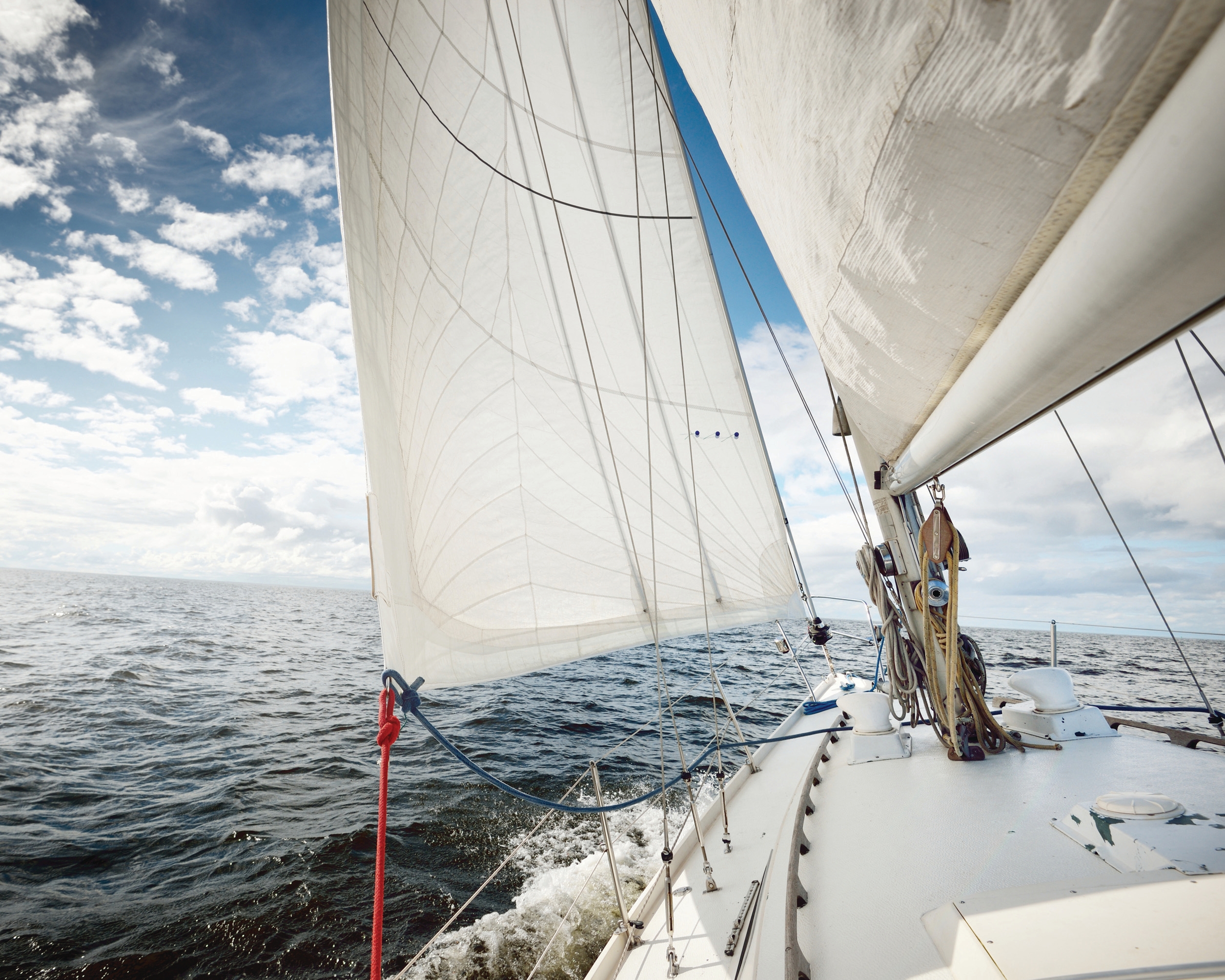 sailboat on the ocean