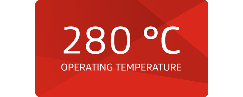 280 C Operation Temperature