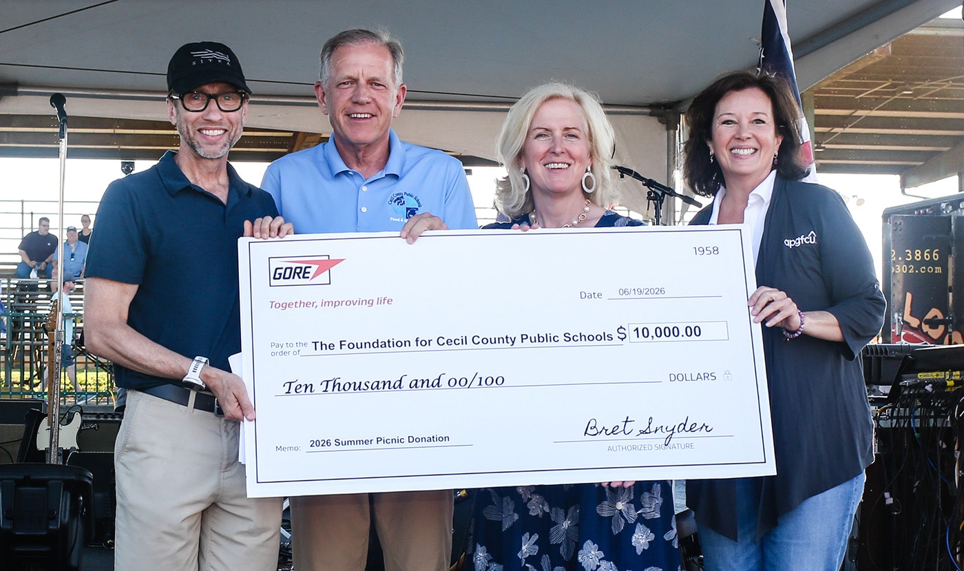$10,000 for The Foundation for Cecil County Public Schools