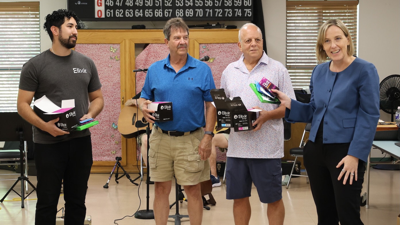 Seven Oaks guitar string donation