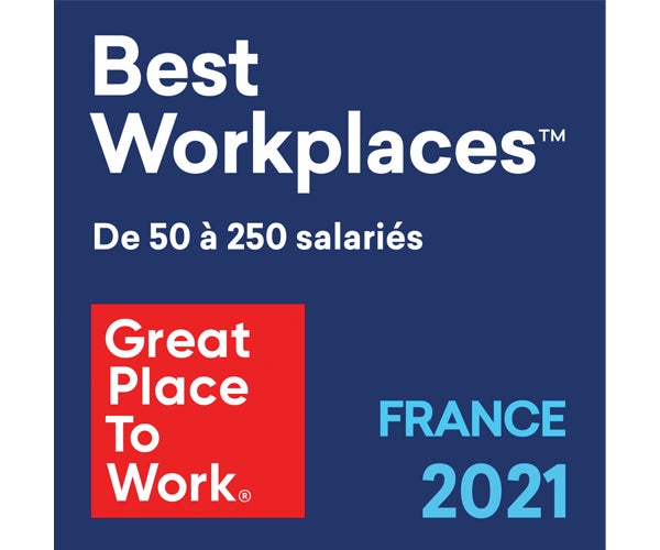 Great Place to Work France 2021 Logo