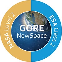 Gore’s NewSpace product qualifications logo.