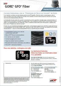 GORE® GFO® Fiber Seal of Assurance Flyer