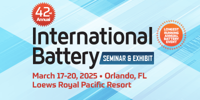 International Battery Seminar Exhibit Logo