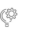 An Icon of a light bulb and a gear indicates that Gore offers process-related solutions.