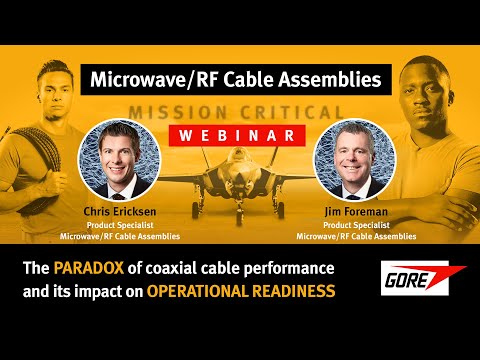Microwave/RF Cable Assemblies Webinar