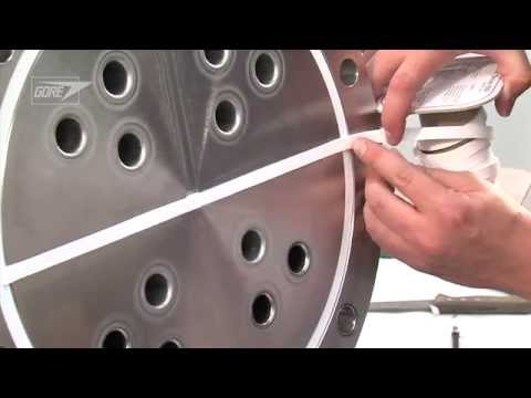 GORE® Gasket Tape Series 500 — Quick & easy installation on the divider bar