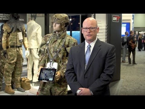 Gore Application Engineer Tom Sharp at AUSA 2018