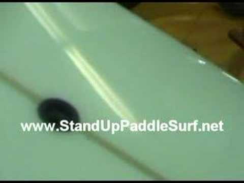 Infinity Surf custom epoxy "ku ku hoe" stand up paddle board