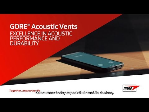 GORE® Acoustic Vents: Excellence in Acoustic Performance and Durability