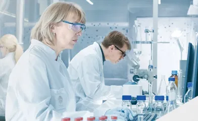Scientists in a lab