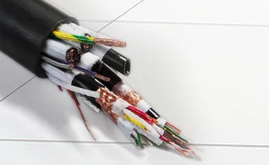 gore hybrid round cable for harsh environments