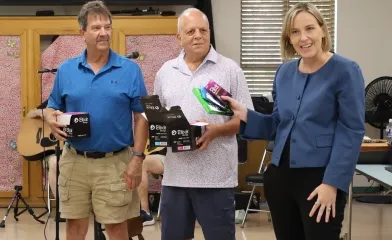 Seven Oaks guitar string donation