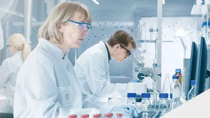 Scientists in a lab