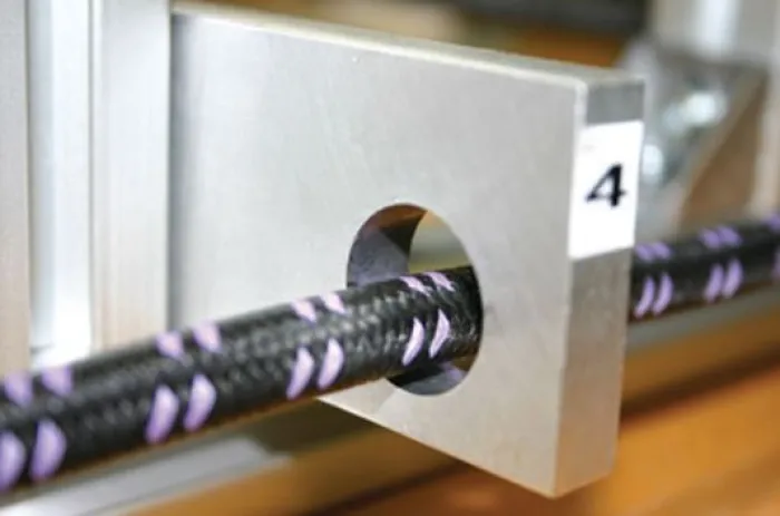 Gore Flight Microwave Cables Installed Performance Abrasion Bar